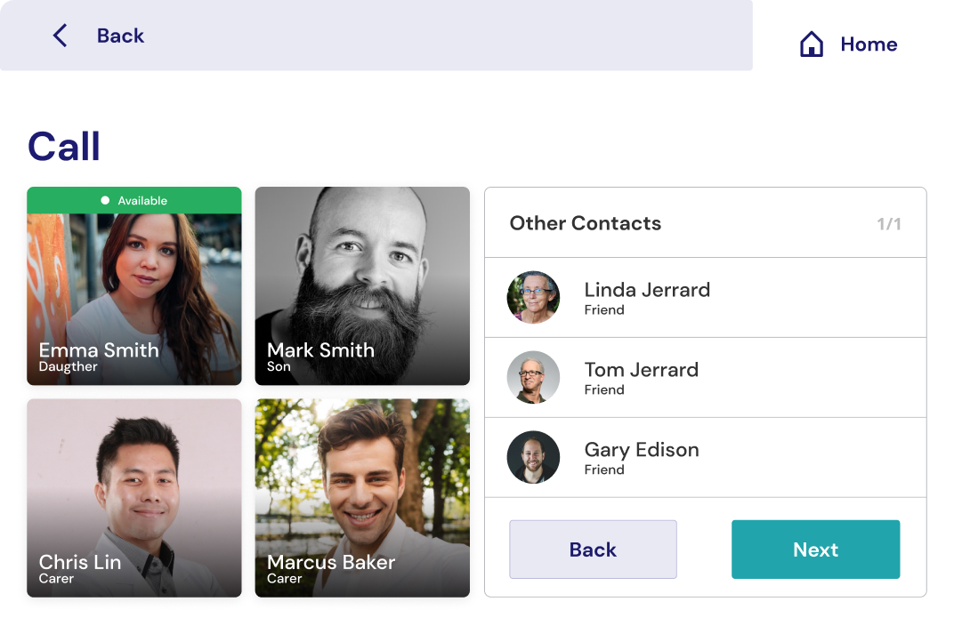 Calls dashboard image